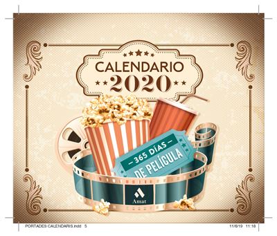 Calendario De Cine 2020 amat 365