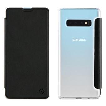 Funda Folio Muvit Negro para Samsung Galaxy S10