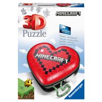 Puzzle 3D Ravensburger Heart Minecraft 54 piezas