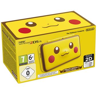 Consola New Nintendo 2DS XL Ed Pikachu
