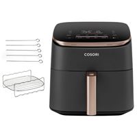 Freidora de aire Cosori Turbo Blaze Chef Edition 6 litros negro