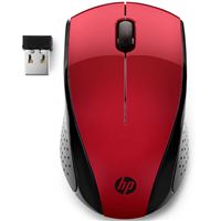 Ratón inalámbrico HP 220 Rojo