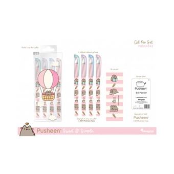 Juego de 4 bolígrafos de gel Sweet & Simple Pusheen the Cat