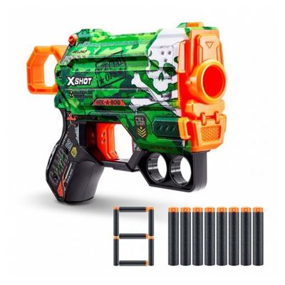 Pistola zuru x-shot menace skins