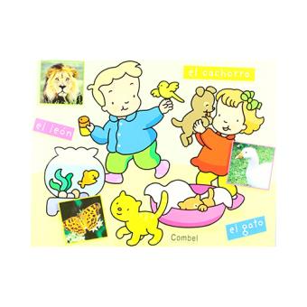 Mi cuaderno de adhesivos: Los animales - 1