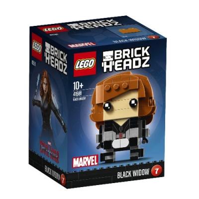 Lego Negra Brickheadz Marvel Vengadores - Viuda