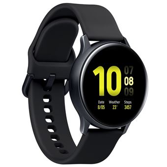 un poco Mirar atrás desnudo Smartwatch Samsung Galaxy Watch Active 2 40mm Aluminio Negro - Reloj  conectado - Fnac