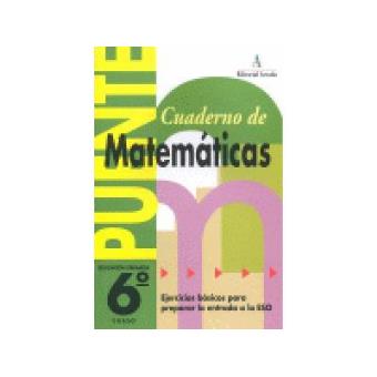Cuaderno puente Matemáticas 6ºep - 1