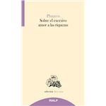 Sobre el excesivo amor a las riquezas