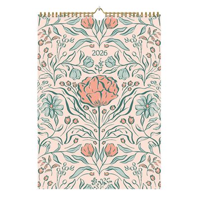 Calendario De Pared 2026 Kokonote - Formato A3, Con Pegatinas E Ilustraciones A Color - Perfecto Para Organizar Tu Mes Con Estilo