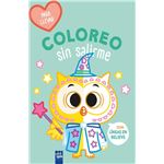Coloreo sin salirme-para llevar. búho