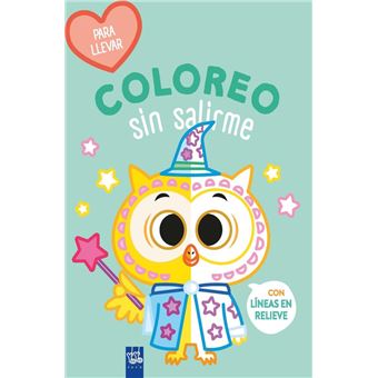 Coloreo sin salirme-Para llevar. Búho - 1