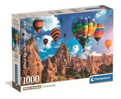 Puzzle clementoni 1000 balloons in cappadocia