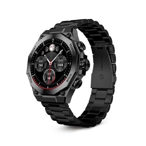 Smartwatch Ksix Titanium 22 Mm Amoled 1,43" Negro