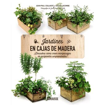 Jardines en cajas de madera