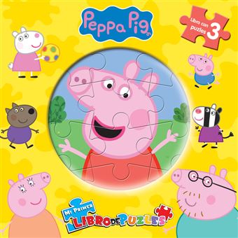 Peppa Pig-Libro+3 Puzles