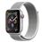 Apple Watch S4 40mm LTE Caja de aluminio en plata y correa Loop deportiva en color nácar