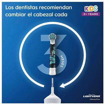 Oral B Cepillo Dental Eléctrico Infantil Lightyear + Funda de Viaje