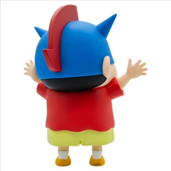 Figura Banpresto Shinchan Shinnosuke Nohara con casco Kamen12cm