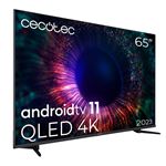 TV QLED 65'' Cecotec V1+ series VQU11065+ 4K UHD HDR Smart Tv