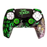 Combo Pack Fr·Tec Carcasa rígida + Grips + Sticker Joker para mando PS5