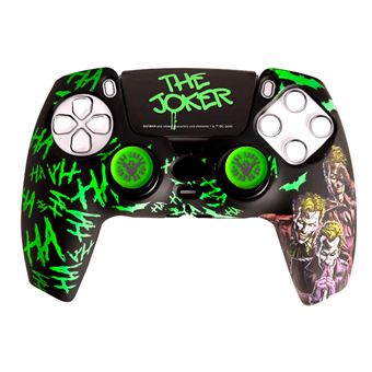 Combo Pack Fr·Tec Carcasa rígida + Grips + Sticker Joker para mando PS5