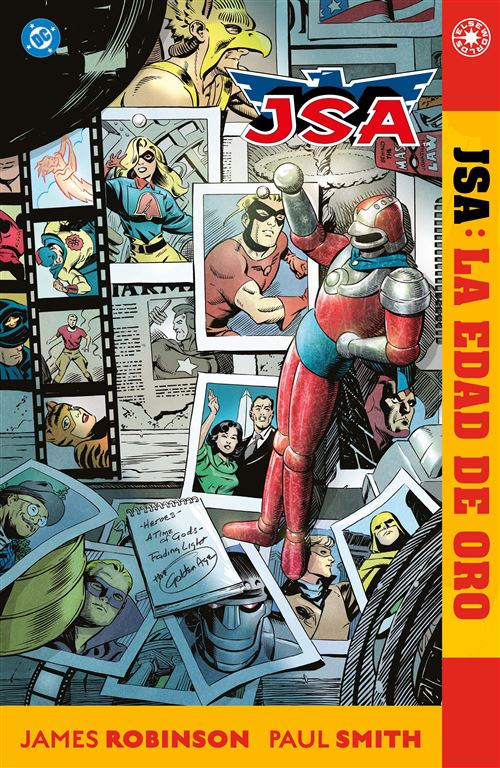 Panini Hombre Oro Jsa La Edad De - James Robinson (Autor)