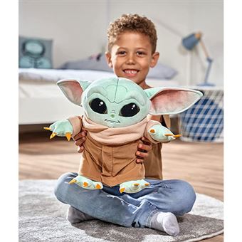 Peluche The Mandalorian Baby Yoda en caja 25 cm - Muñeco - Comprar en Fnac