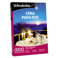 Caja regalo Wonderbox Cena para dos