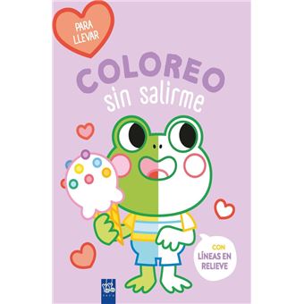 Coloreo sin salirme-Para llevar. Rana