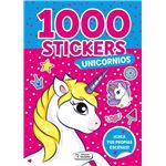 1000 stickers unicornios