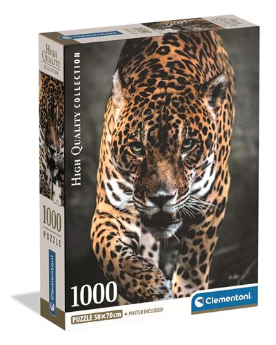 Puzzle clementoni 1000 walk of the jaguar
