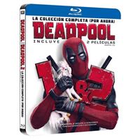 Pack Deadpool 1-2 - Ed Black Metal - Blu-Ray