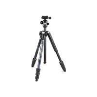 Manfrotto Element Mii trípode viaje aluminio cabezal y bolsa transporte para compactas csc dslr accesorios fotografía la contenidos vlogging tripode negro