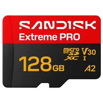 Tarjeta de memoria microSD SanDisk Extreme PRO 128GB