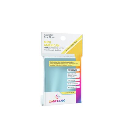 Pack prime mini american-sized sleeves 44x67mm
