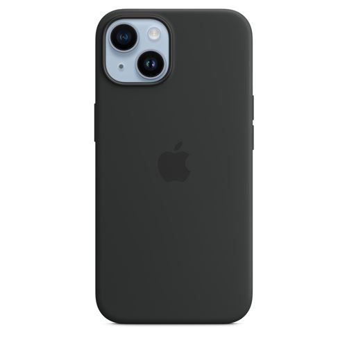Apple Funda De Silicona Con Magsafe Medianoche Para Iphone 14