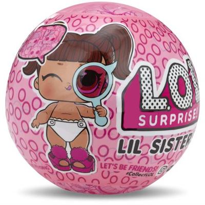 L.o.l. Surprise Lil sisters serie 4 bola sorpresa con muñeca varios modelos lol giochi