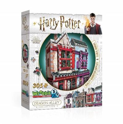 Puzzle 3D Harry Potter - Tiendas Quality Quidditch y Boticaría Jiggers