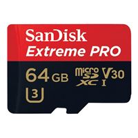 Tarjeta Sandisk MicroSDHC Extreme 64GB Pro 95MB+AD