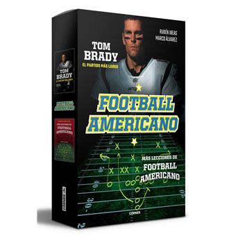 Estuche Football Americano (Más lecciones de football americano / Tom Brady. El partido más largo)