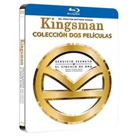 Pack Kingsman 1-2 Ed Black Metal - Blu-Ray