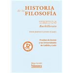 Historia de la filosofía. Textos. Bachillerato