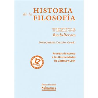 Historia de la filosofía. Textos. Bachillerato - 1