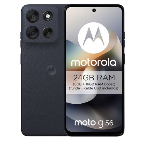 Motorola Moto G56 5g 6,72" 512gb Black Oyster