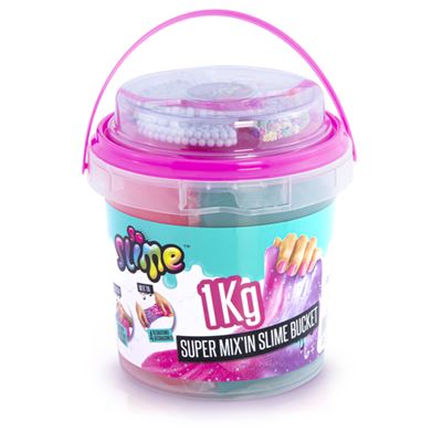 Super cubo slime super bucket con decoración - varios modelos