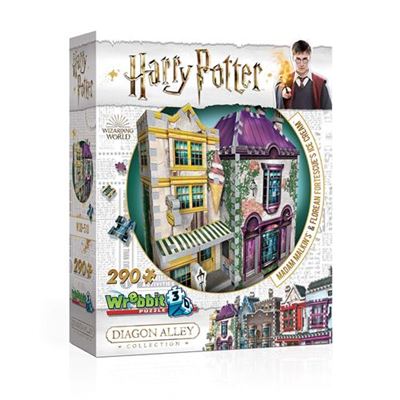 Puzzle 3D Harry Potter - Madam Malkin's y Heladería Florean Fortescue