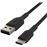 Cable Belkin Boost Charge USB-C a USB-A Negro 15 cm