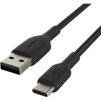 Cable Belkin Boost Charge USB-C a USB-A Negro 15 cm