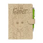 Cuaderno Premium Erik A5 Con Bolígrafo Proyector Marvel Groot